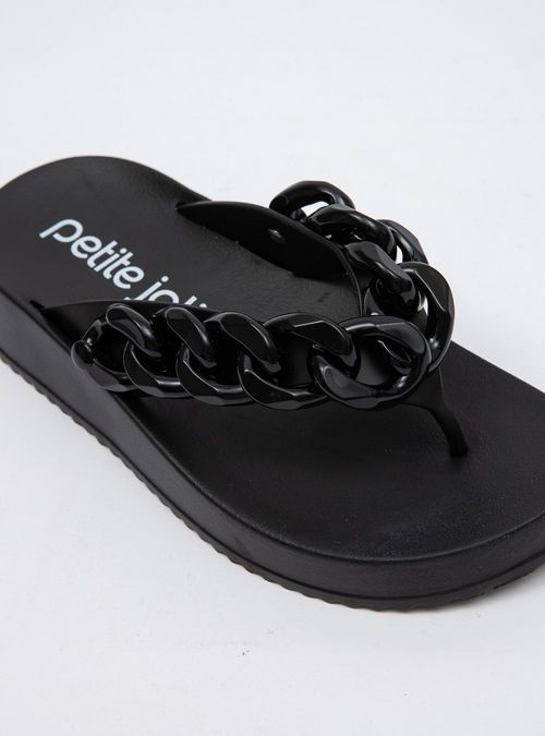Chinelo Petite Jolie Basic Preto PJ7225