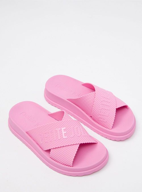 Chinelo Petite Jolie Smash Bubble Pink PJ6812II