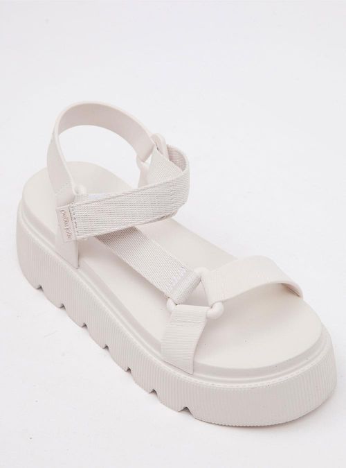 Sandália Petite Jolie Groove White PJ7549