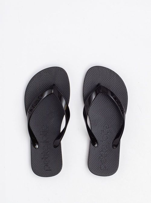 Chinelo Infantil Petite Jolie Fresh In Preto PJ6901IIIN
