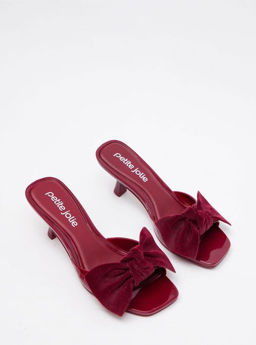 Tamanco Petite Jolie Icon Merlot PJ7562