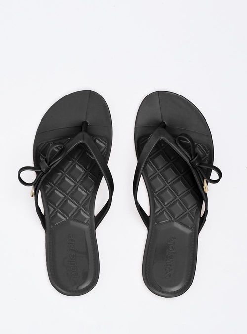 Chinelo Petite Jolie Express Ii Preto/Ouro - PJ4186II