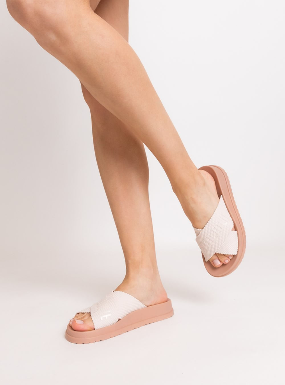 Chinelo Petite Jolie Smash White/Avela PJ6812II