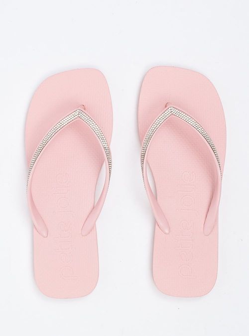 Chinelo Petite Jolie Refresh Shine Light Rose PJ7404