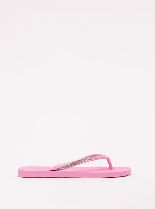 Chinelo Petite Jolie Refresh Shine Bubble Pink PJ7404
