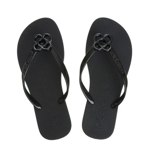 Chinelo Petite Jolie Fresh Preto/Sola Preto - PJ6979
