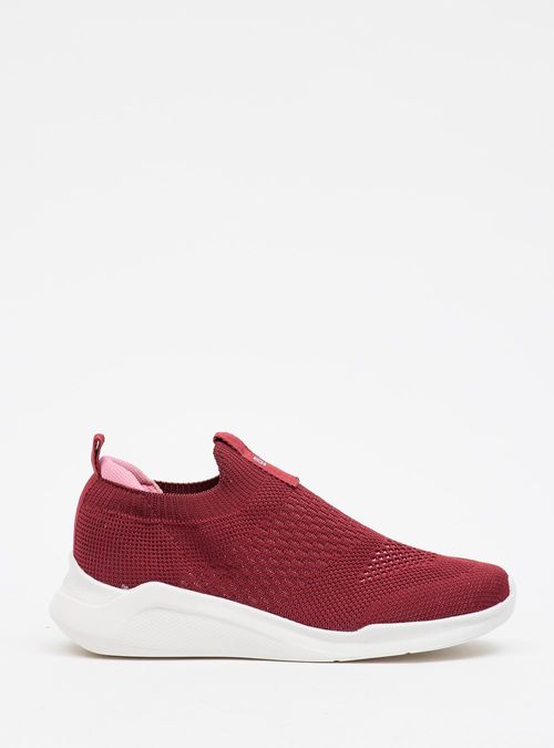 Tênis Petite Jolie Hype Merlot/Sola Branco PJ5517II