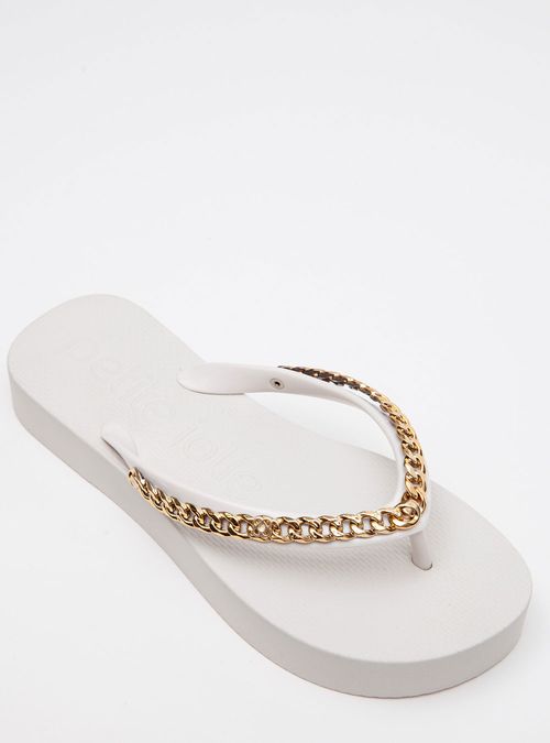 Chinelo Petite Jolie Fresh Up White/White PJ7592