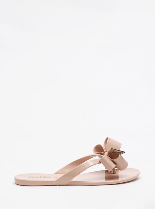 Chinelo Petite Jolie Lucky Cream PJ4533