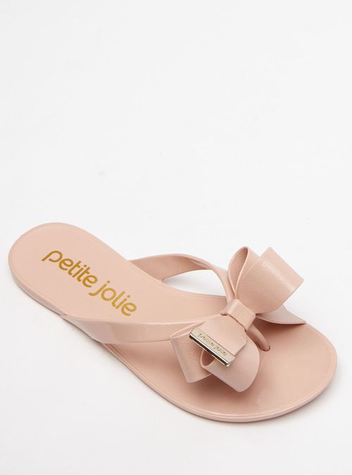 Chinelo Petite Jolie Lucky Cream PJ4533
