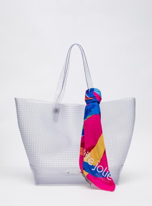 Bolsa Petite Jolie Shopping Bag Translúcido PJ11312