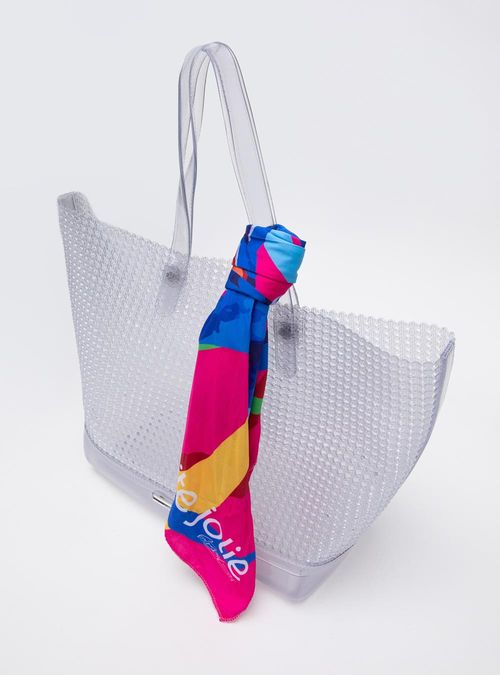 Bolsa Petite Jolie Shopping Bag Translúcido PJ11312