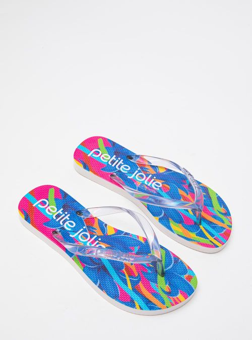 Chinelo Petite Jolie Fresh Translucido/White PJ6969SJ