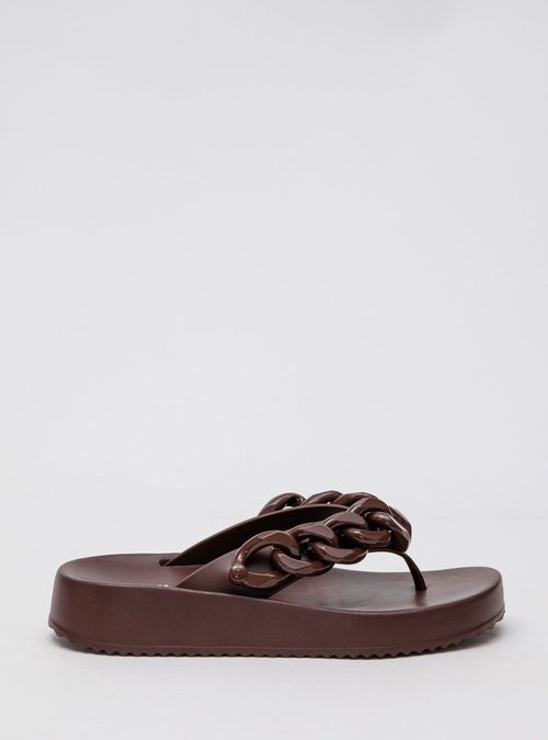 Chinelo Petite Jolie Basic Brown PJ7225