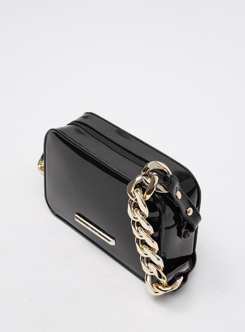 Bolsa Petite Jolie Pop Preto/Ouro PJ11168