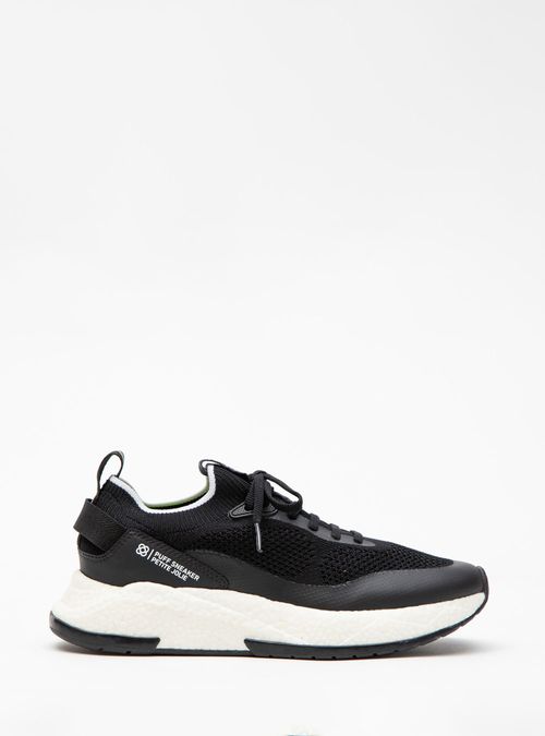 Tênis Petite Jolie Puff Sneaker Preto/Branco PJ7130II