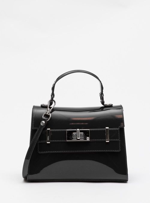 Bolsa Petite Jolie Mini Paris Preto/Grafite PJ11232