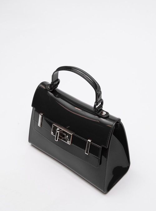 Bolsa Petite Jolie Mini Paris Preto/Grafite PJ11232