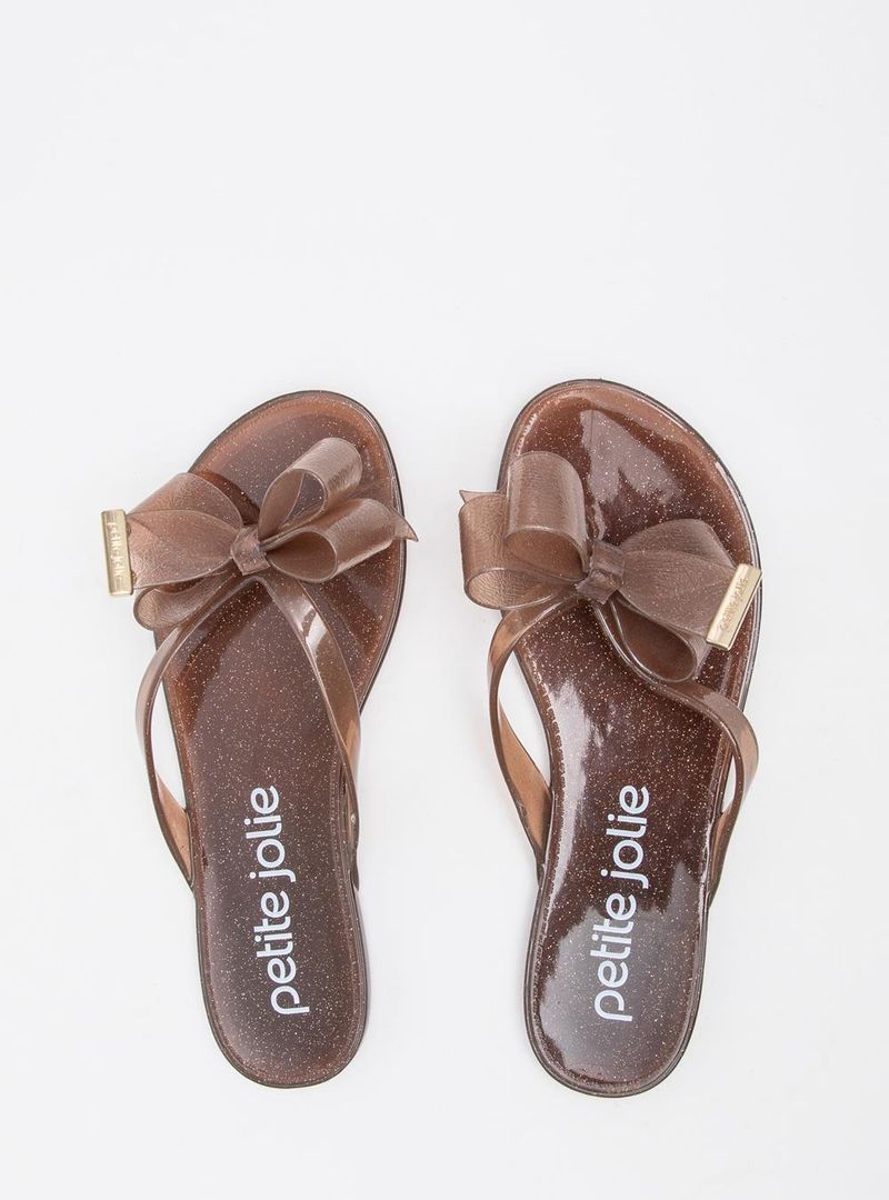 chinelo_petite_jolie_lucky_glitter_brown_pj4533_1