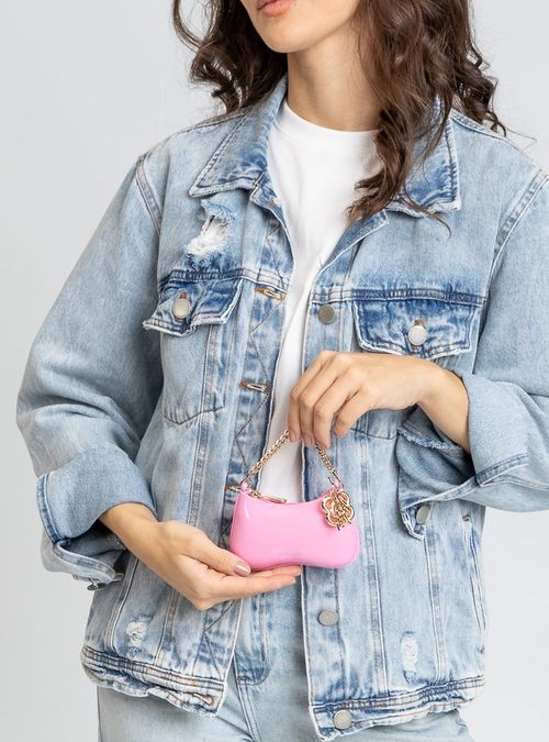 Acessorio Petite Jolie Mini Icon Bag Bubble Pink PJ20274