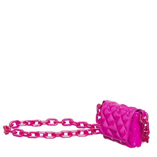 Bolsa Petite Jolie Gloss Dark Pink/Glitter - PJ10730