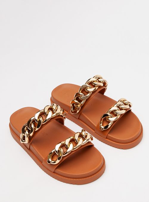Chinelo Petite Jolie New Doce De Leite PJ7635