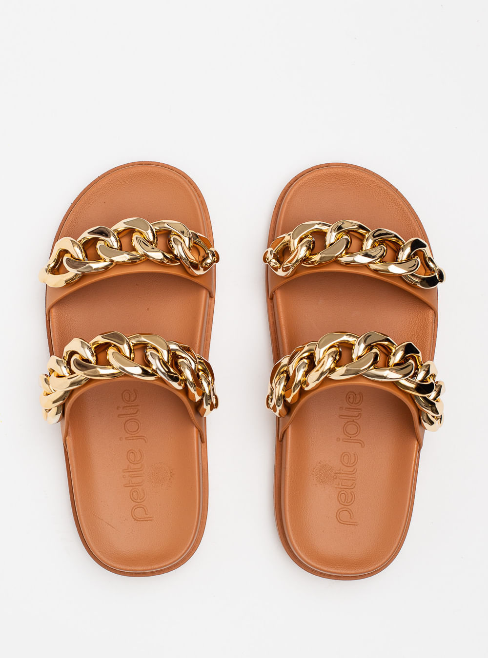 Chinelo Petite Jolie New Doce De Leite PJ7635