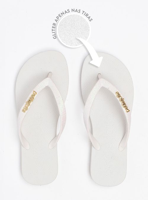 Chinelo Petite Jolie Fresh White PJ7298