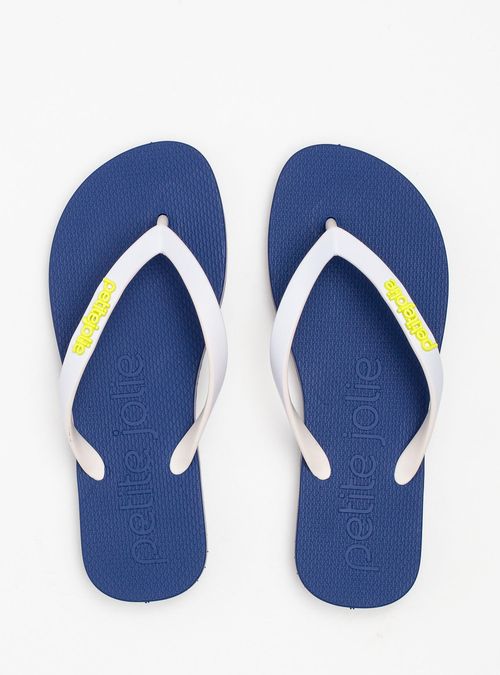 Chinelo Petite Jolie Fresh White/Sola Dark Blue PJ7638