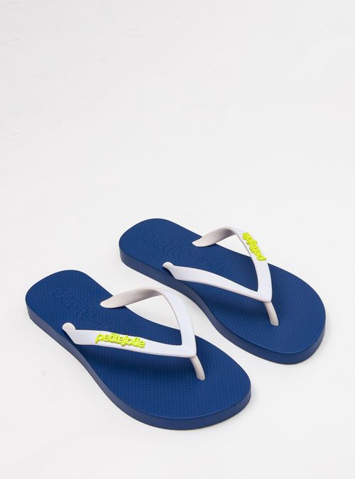 Chinelo Petite Jolie Fresh White/Sola Dark Blue PJ7638