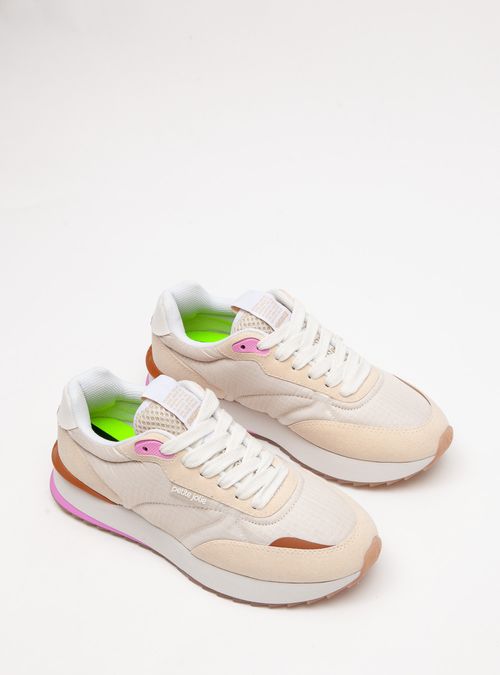 Tênis Petite Jolie Retro Running Vanilla/Avela Light PJ7541C