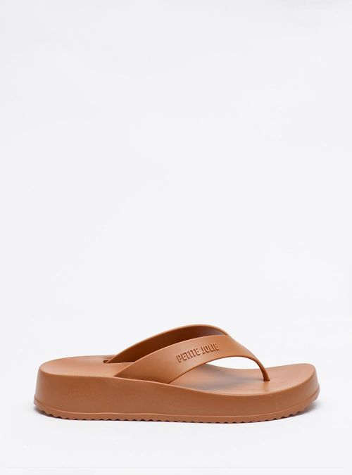 Chinelo Petite Jolie Basic Doce De Leite PJ6818