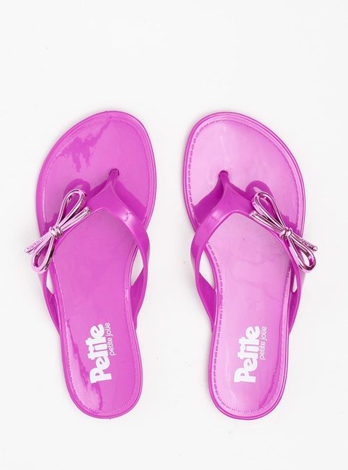 Chinelo Infantil Petite Jolie Lucky In Uva PJ7512IN