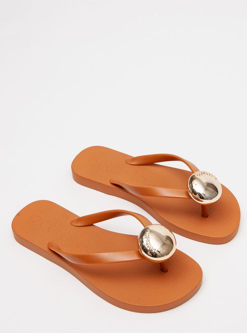 Chinelo Petite Jolie Fresh Doce De Leite PJ7637