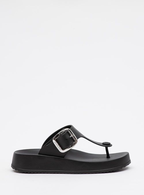 Chinelo Petite Jolie Day Preto/Grafite PJ7499