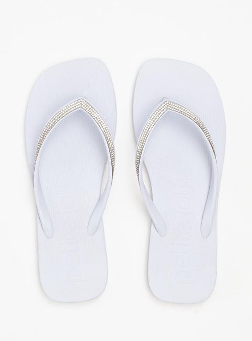 Chinelo Petite Jolie Refresh Shine Blue Gelato PJ7404