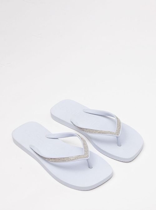 Chinelo Petite Jolie Refresh Shine Blue Gelato PJ7404
