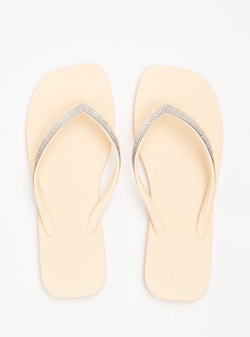 Chinelo Petite Jolie Refresh Shine Vanilla PJ7404