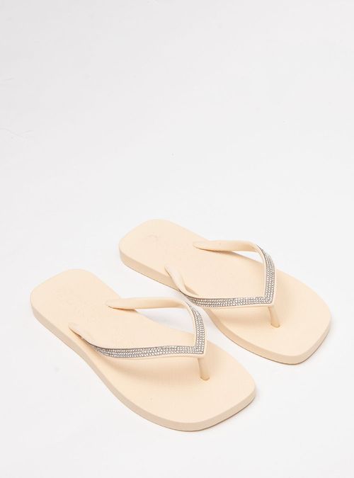 Chinelo Petite Jolie Refresh Shine Vanilla PJ7404