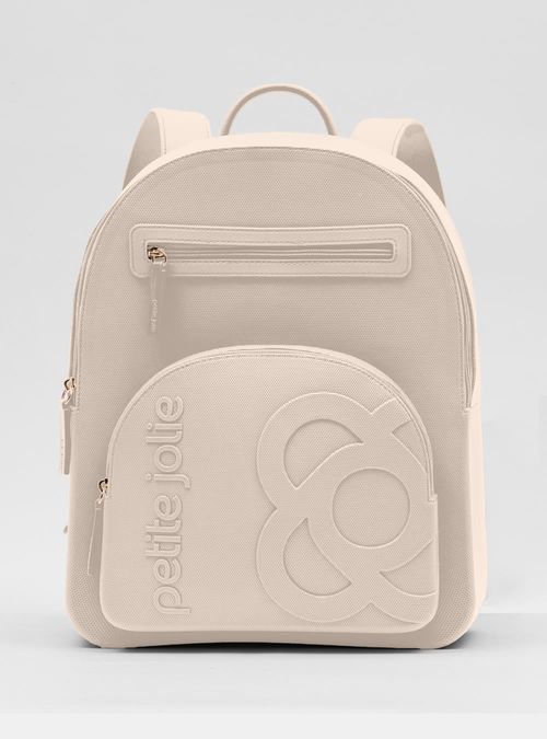 Mochila Petite Jolie Smart Cream PJ11053