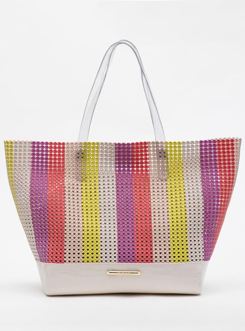 Bolsa Petite Jolie Ibiza White/Translúcido PJ11286