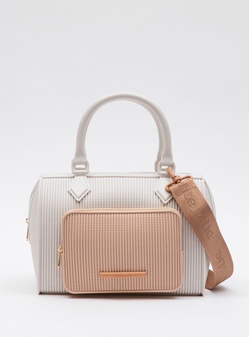 Bolsa Petite Jolie Lauren White/Doce De Leite/Cream PJ11015