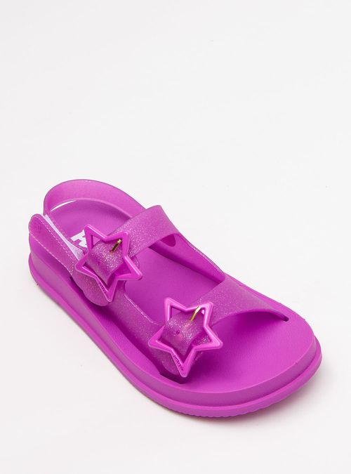 Sandália Infantil Petite Jolie Cake In Glitter Uva PJ6713IN