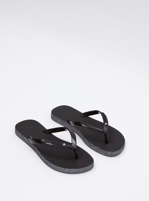 Chinelo Petite Jolie Fresh Preto PJ6970