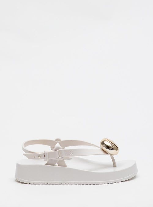 Sandália Petite Jolie Sunshine White PJ7593