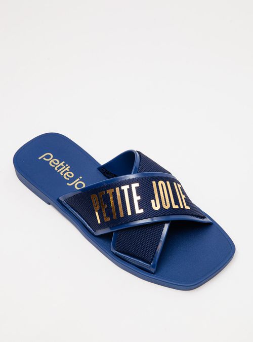 Chinelo Petite Jolie Vibe Dark Blue PJ7611