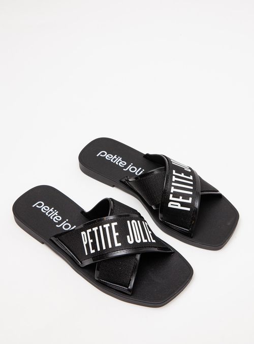 Chinelo Petite Jolie Vibe Preto PJ7611