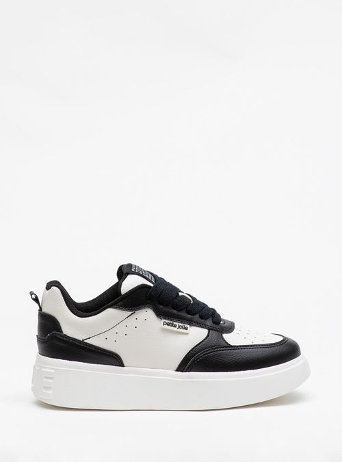 Tênis Petite Jolie Start Branco/Preto PJ7537