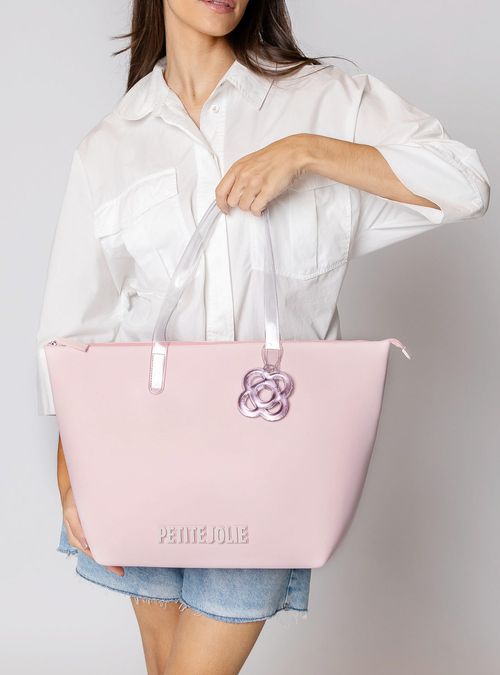 Bolsa Petite Jolie Beach Pink Gelato/Translúcido PJ11287