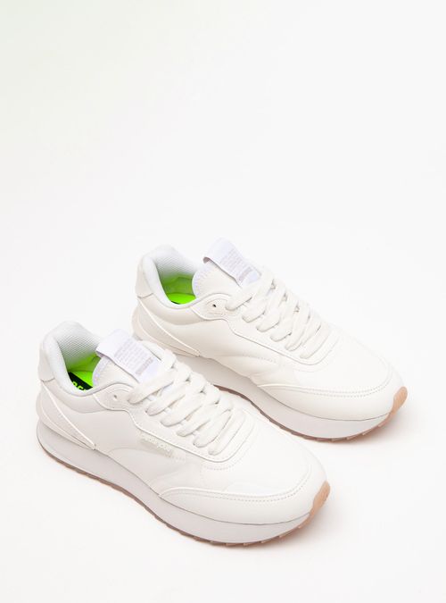 Tênis Petite Jolie Retro Running White PJ7541